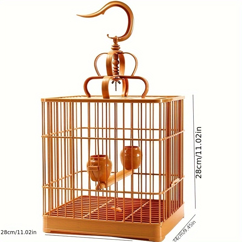Bird Villa Cage Bird Best Hanging Cage House Budgerigar - Temu