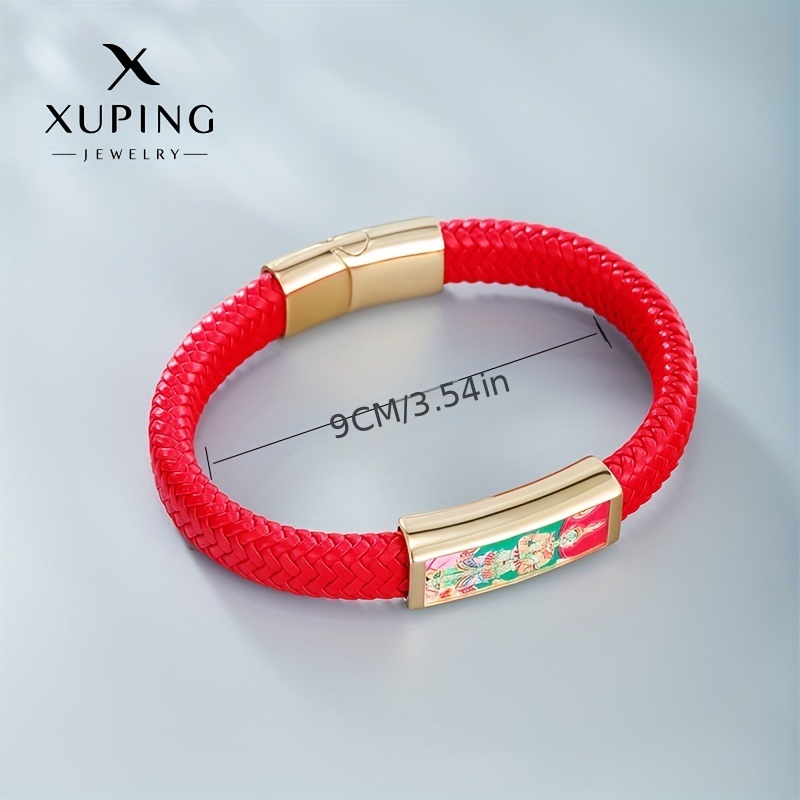 Hip Hop Multicolor Hand Rope Bangle Men