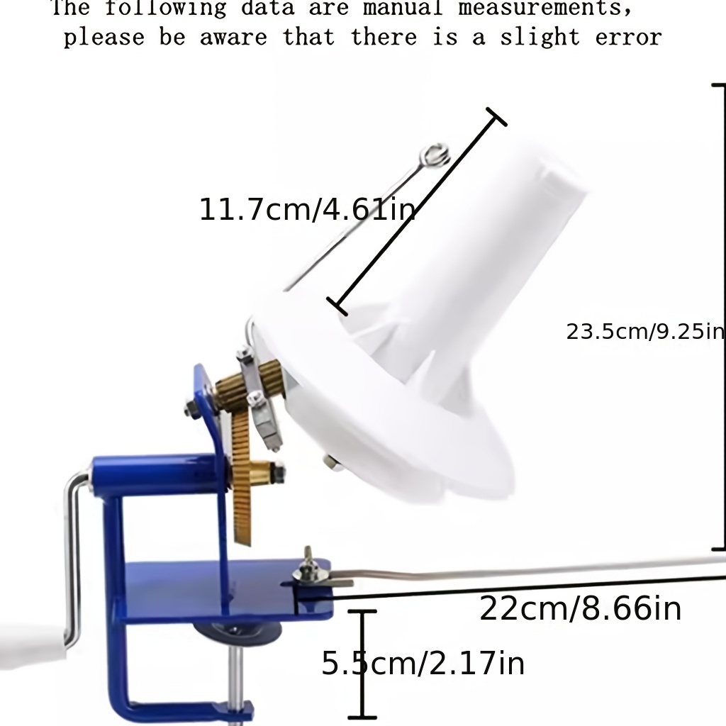 Yarn Ball Winder For Crocheting Hand Operated Yarn Ball - Temu