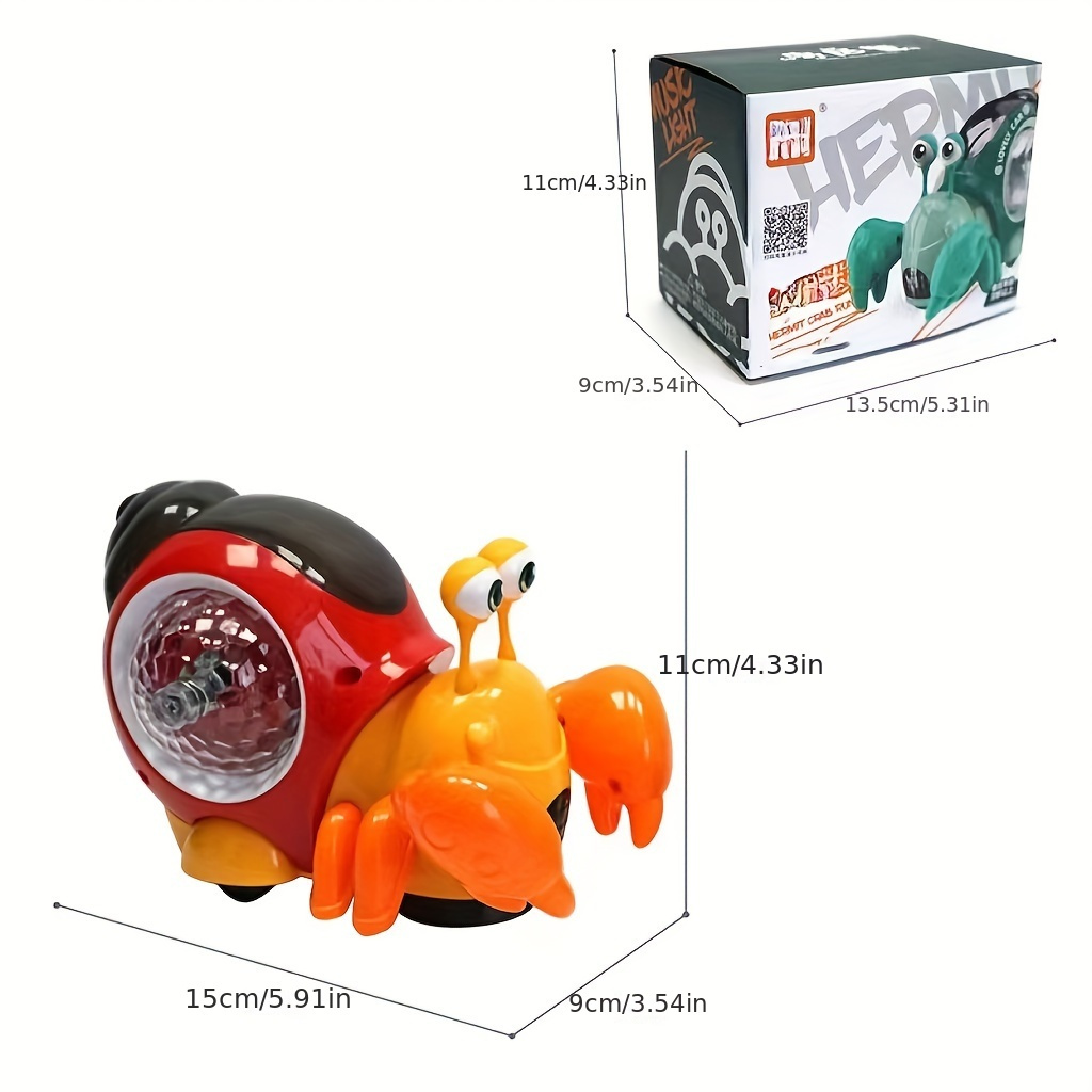 electric universal colorful space car and snail toy with light and music details 1