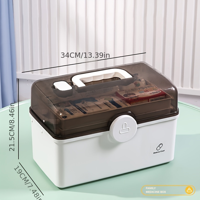 Multifunctional Storage Box Household Pill Box Portable - Temu