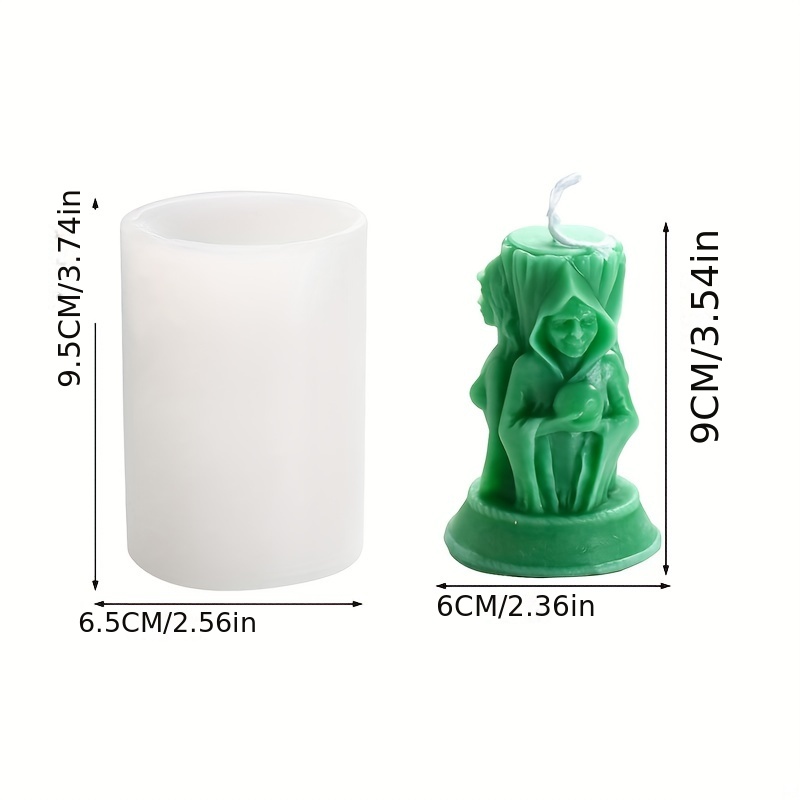 Zodiac Pillar Candle Molds Silicone Mold for Candle Making 