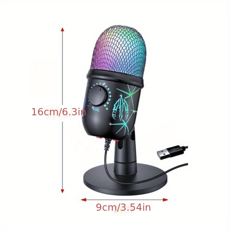 Original Blue yeti professional condenser microphone Karaoke recording live  broadcasting USB microphone with stand