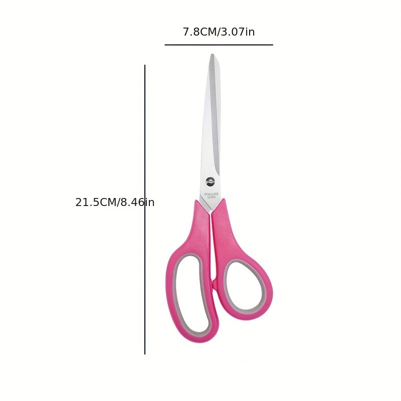 Stainless Steel Office Scissors Teflon Anti rust Anti stick - Temu