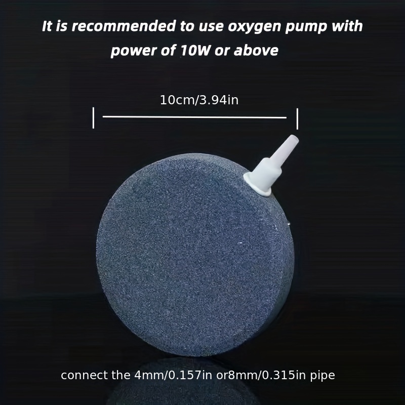 1pc Fish Tank Aquarium Air Stone, Enhance Oxygen Levels, Bubble Diffuser For Aquariums And Fish Tanks, Improve The Oxygen, Without Battery