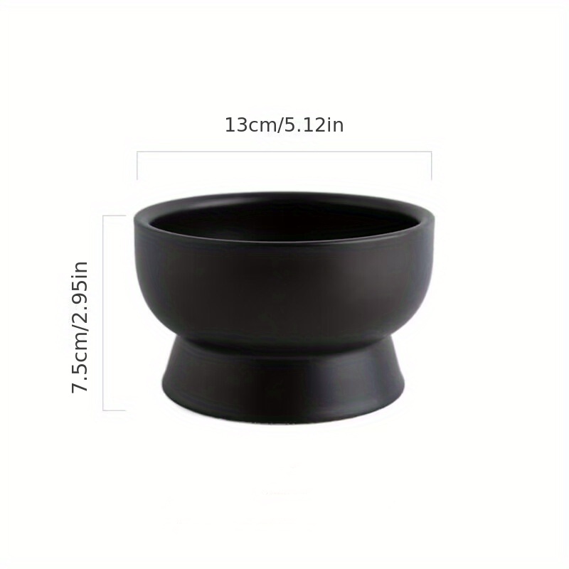 Ceramic Cat Bowl Bantam Design Protects Cervical Spine Cat Food Bowl Pet Bowl Raised Ceramic Set Pet Bowls For And Puppies