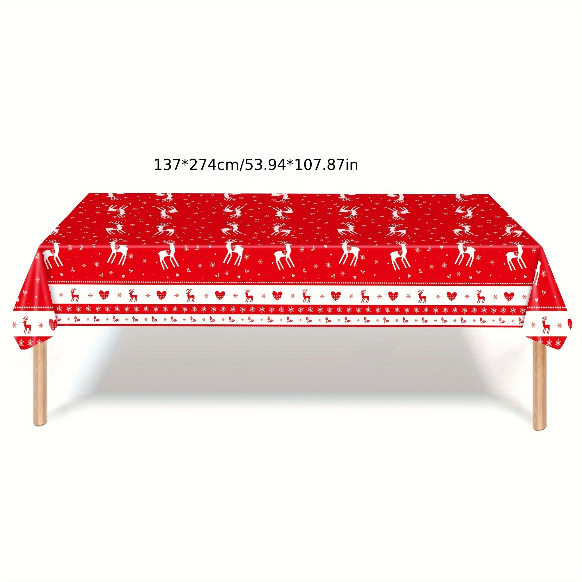 Nappe Rectangulaire En Plastique Noir - 137 X 183 Cm Nappe Jetable Pour