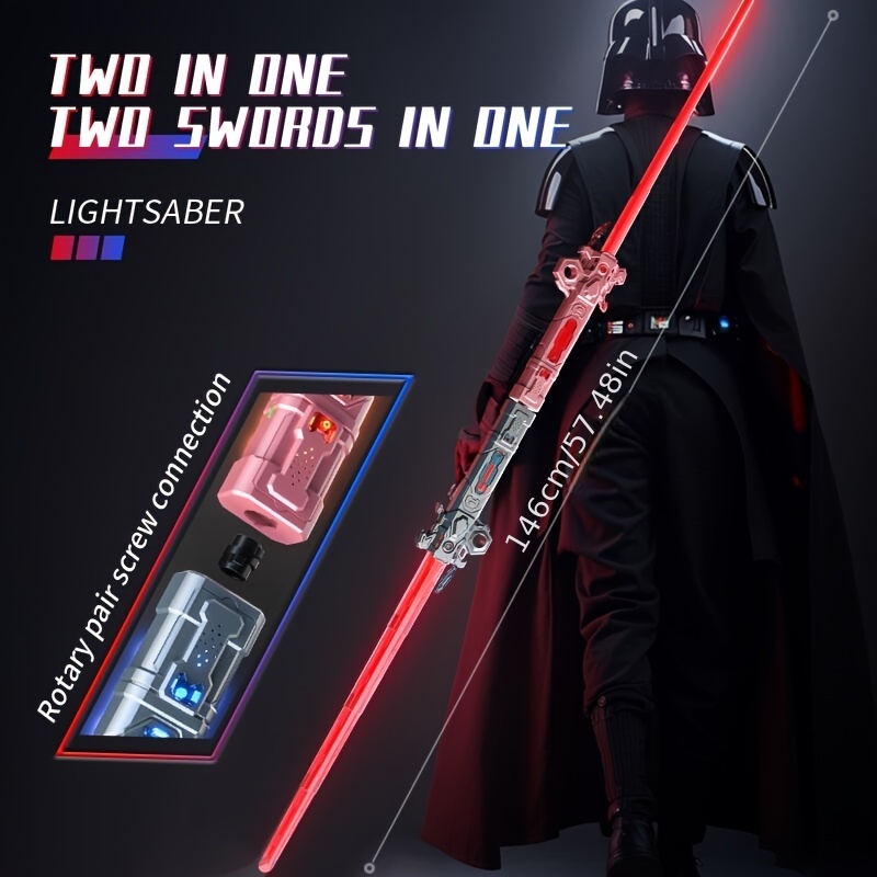 Children's Glow-in-the-dark Flashing Sword Toy,light Up Saber, Led Light  Swords With Fx Sound And Realistic Handle, Expandable Light Up Toy For Kid  Adult, Warriors And Galaxy War Fighter - Temu