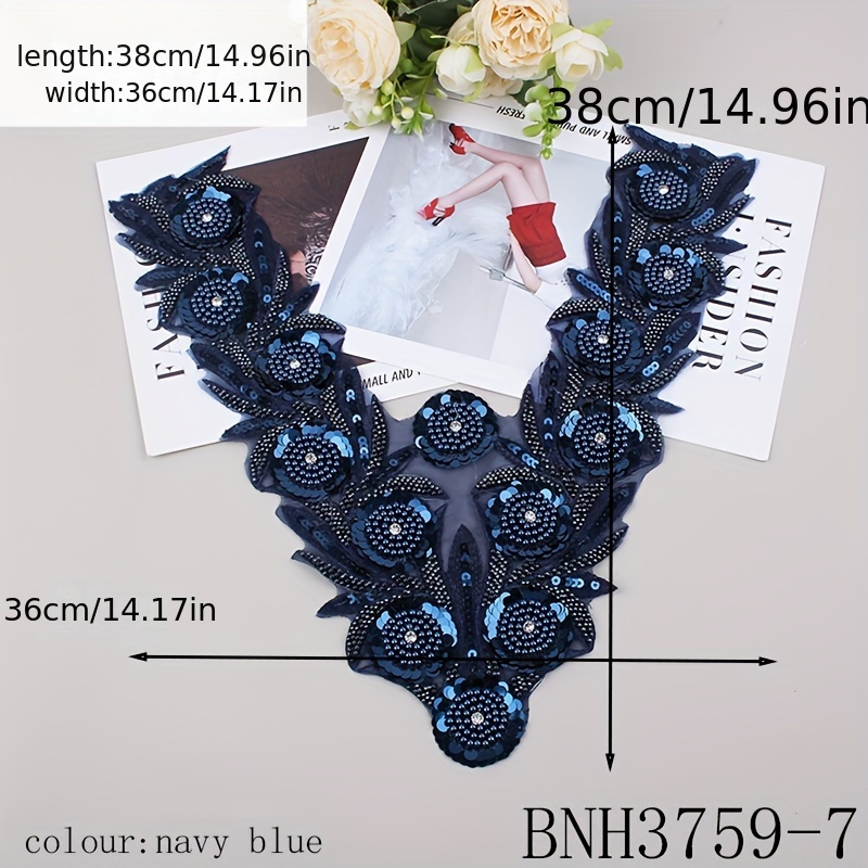 High-end Embroidery Lace Wedding Accessories Diy Clothing Dress