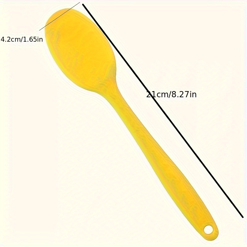 Silicone Mixing Spoon Basting Spoons Utensil Spoon Baking - Temu