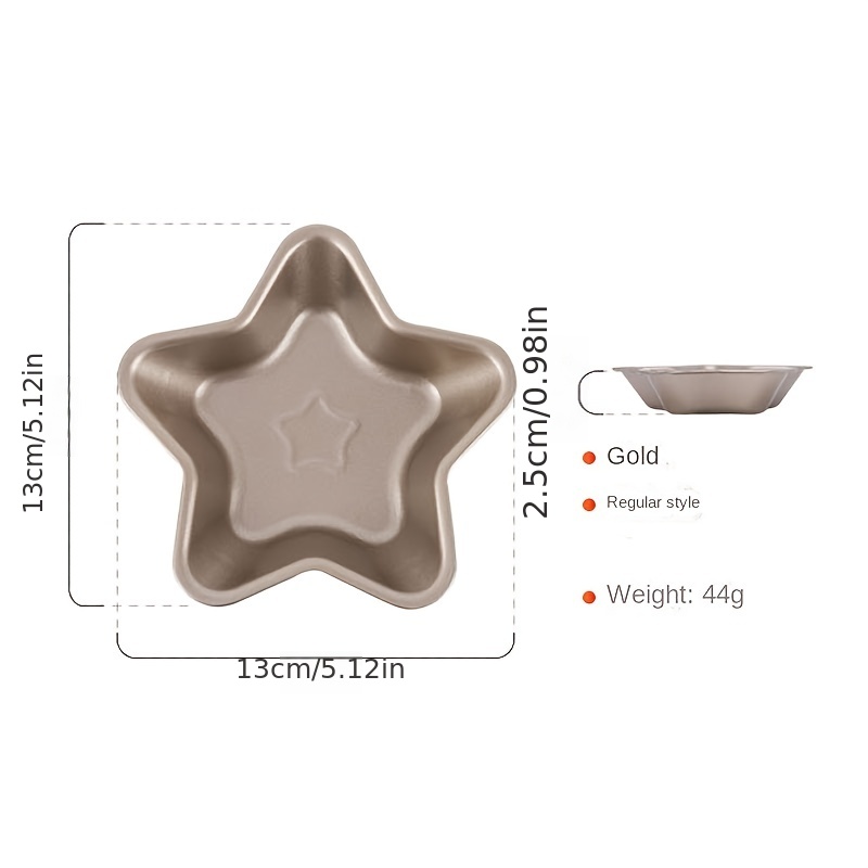 8" Tin 5 Pointed Star Shaped Cake Pan | eBay