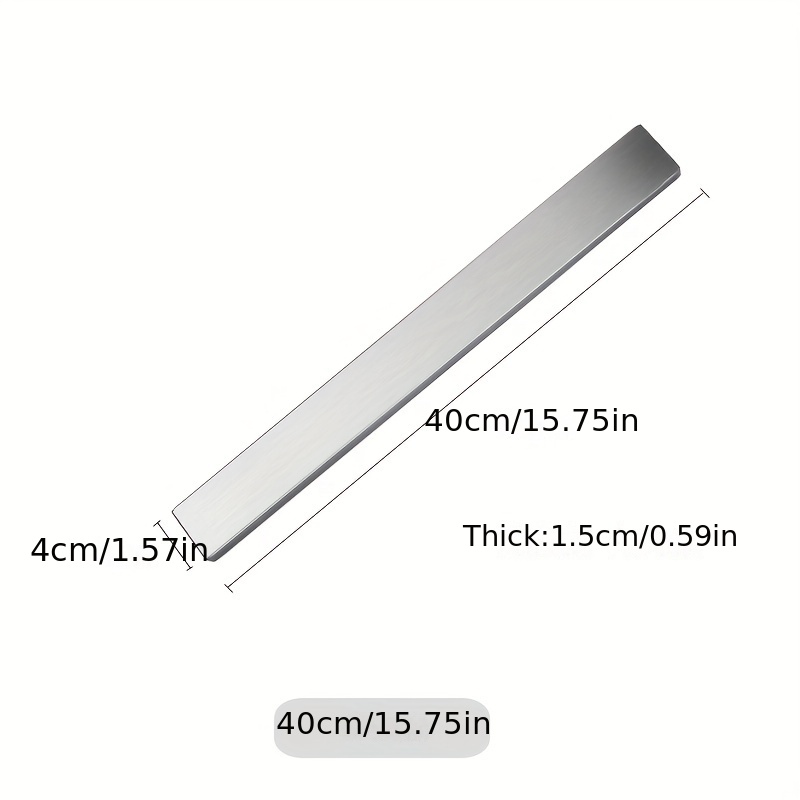 Soporte para cuchillos de acero inoxidable 304, estante de cocina