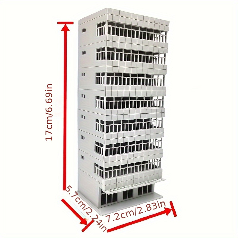 Modern Large Business Building / Office N Scale 1:160 Outland Models R