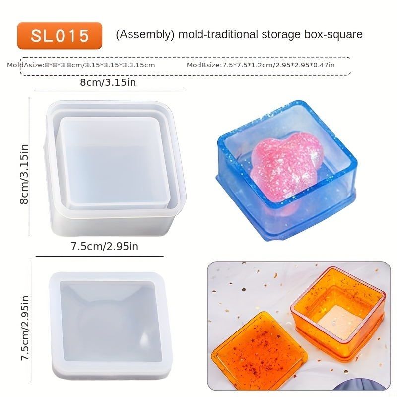 Shell ice cube tray with lid