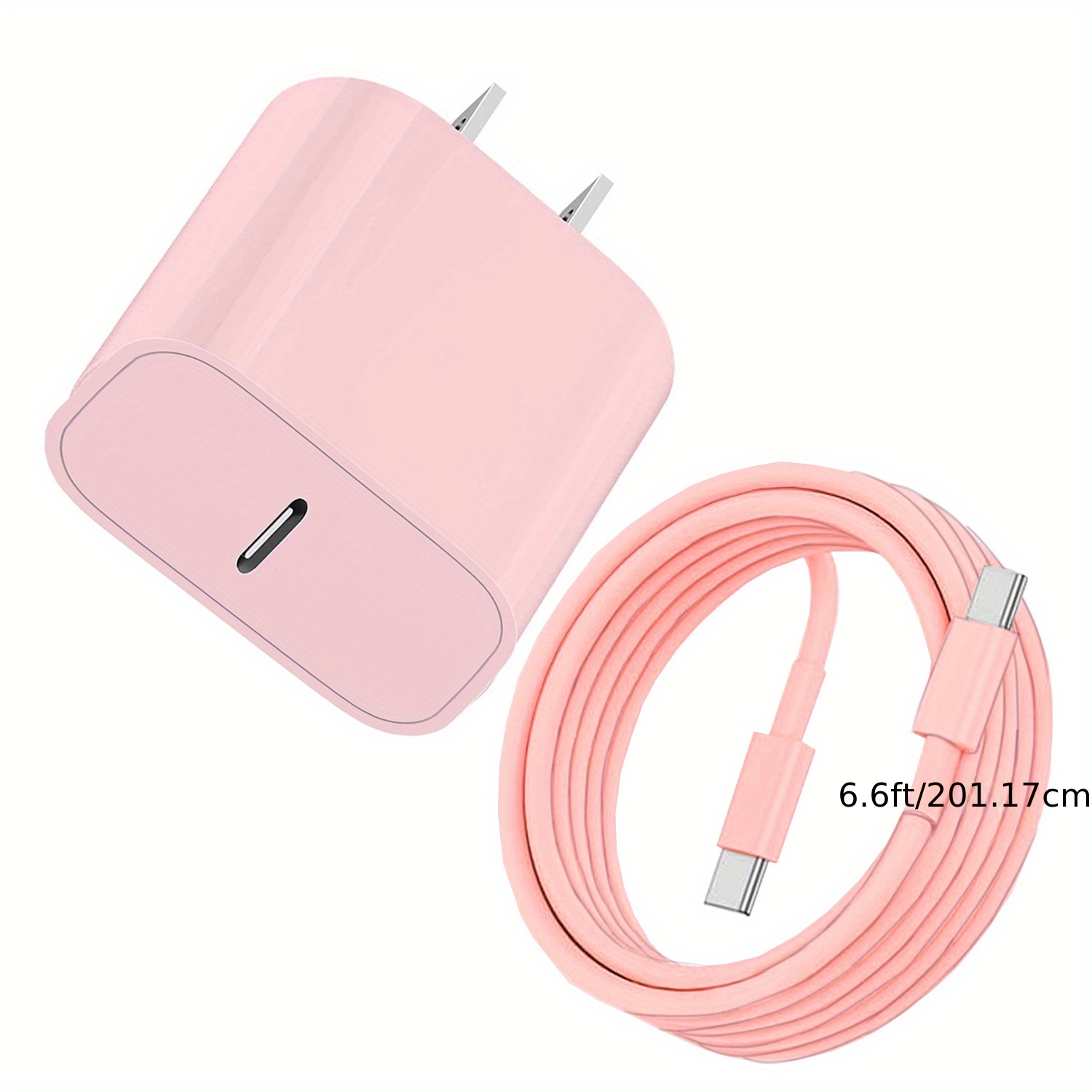 20W USB C Fast Charger PD USB C To C Cable Type C Power Adapter For iPad  Pro/Air