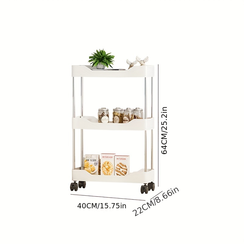 Kitchen Crevice Storage Rack Kitchen Pull out Storage Rack - Temu