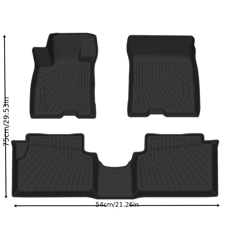 For Ford For Maverick（only Hybrid）2022-2024 3D TPE Premium All Weather  Floor Mats Anti-Slip Waterproof Car Floor Mats, Car Interior Accessories