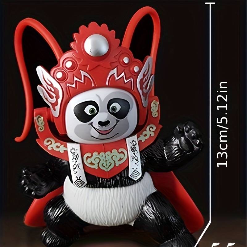 Figura de Panda Encantadora com Mudança de Rosto - Plástico, Não Necessita de Energia, Perfeita para Decoração de Casa & Lembrancinhas de Festa detalhes 4