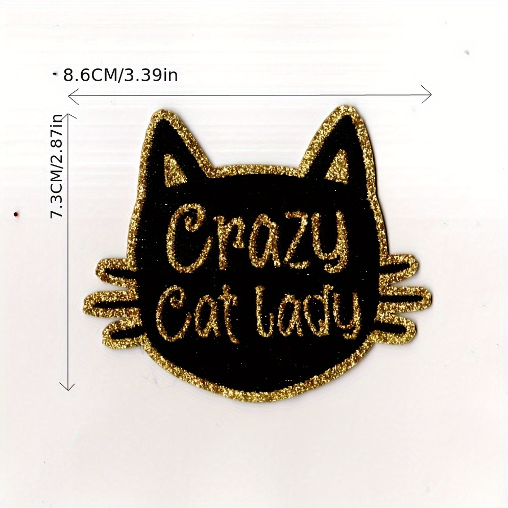 TEMU 1pc Pattern Embroidered Fabric Patch, Iron-on/sewing Decorative Patch, Suitable For Clothing, Bags, Shoes, Hats, And Home Decor For Ironing Or
