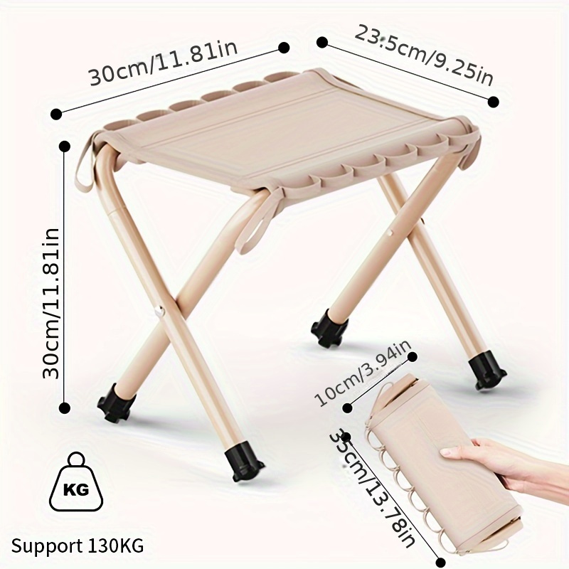 gewicht 130 kg tragen hngendem klapphocker outdoor camping - Temu Germany