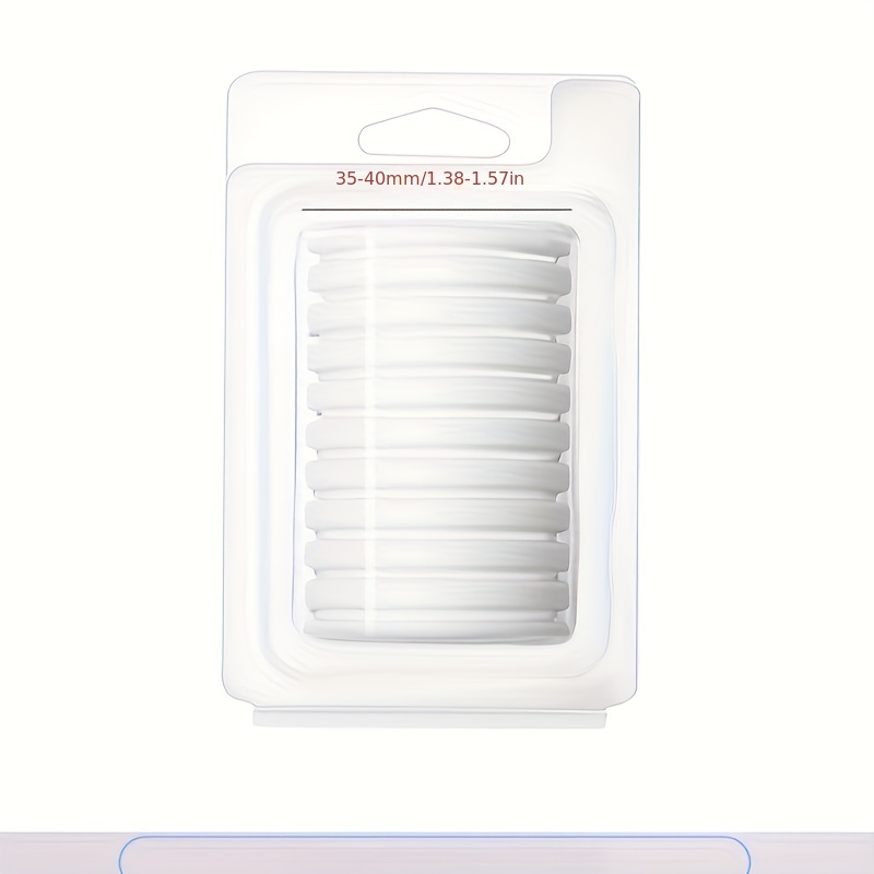 10pcs Waterproof Adhesive Eyelashes Set - Clear Jelly Strip - Sweat Proof
