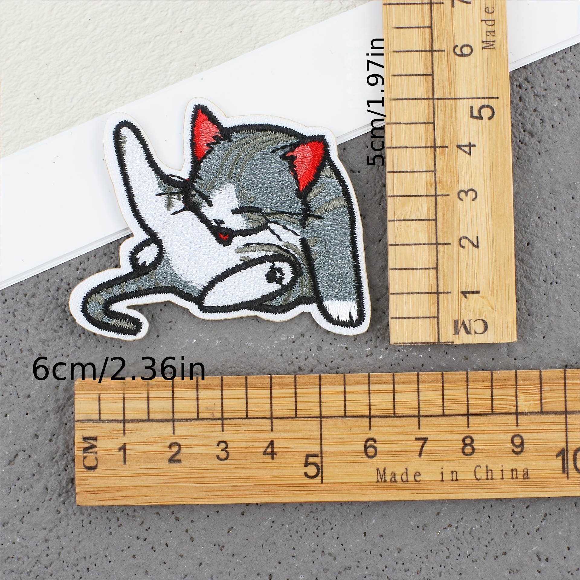 Cartoon Iron Patches Sew /iron Embroidered Patch Applique - Temu