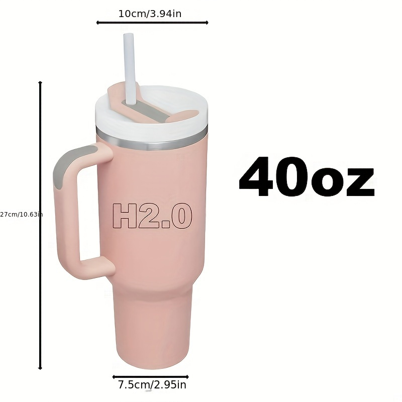 The Quencher H2.O FlowState Tumbler Lid | 14 oz | Stanley Milky White
