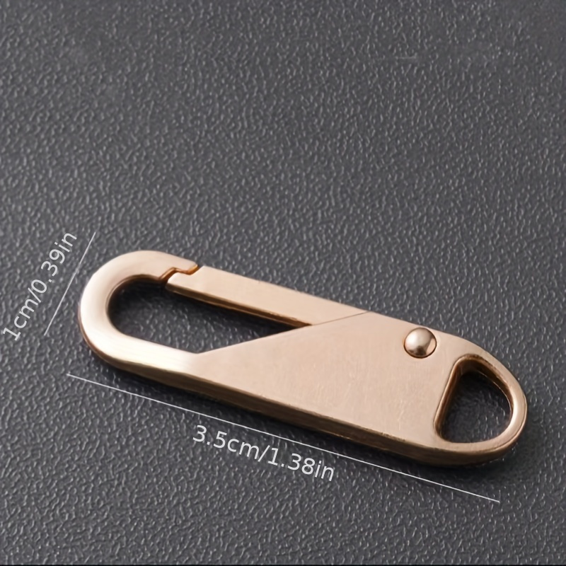 5pcs Detachable zipper head case Coat Shoes and boots Tool free replacement  lockhead pendant head pull piece Zipper head