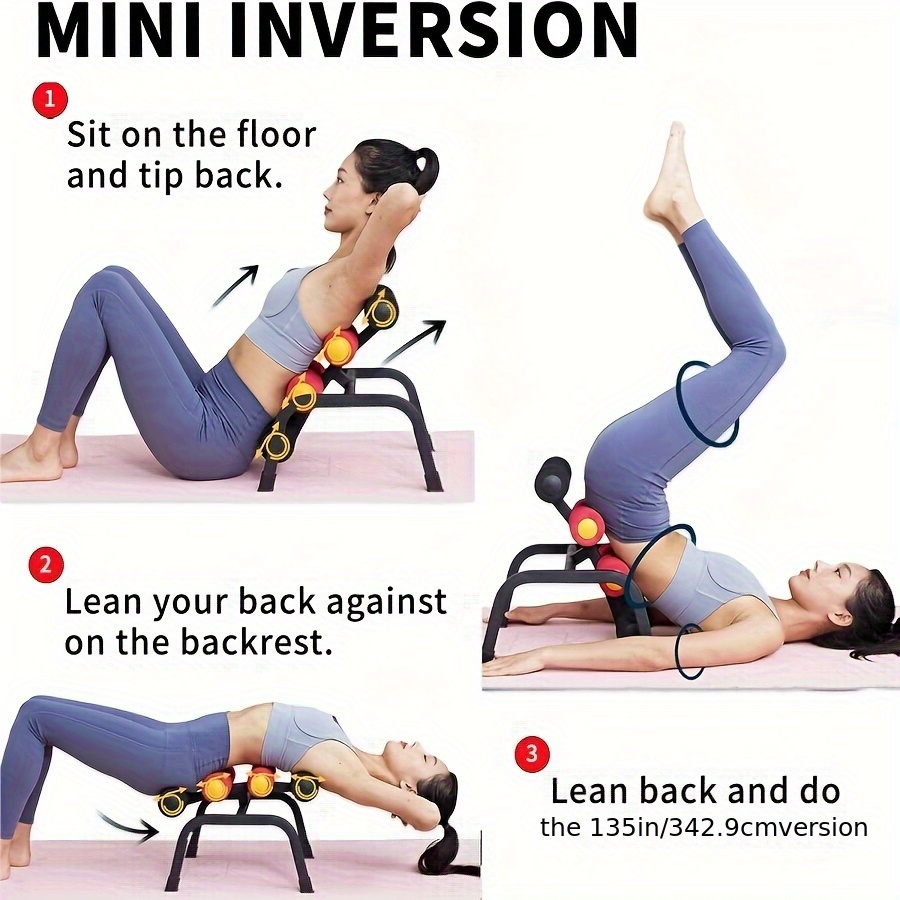 inversion table sold on Temu Canada