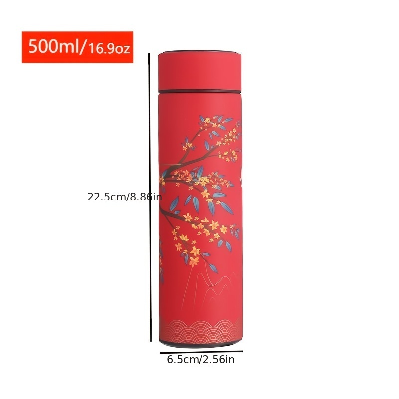 500ml creative chinese style retro thermos