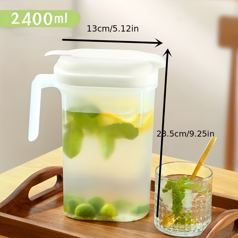 Glass Pitcher, Teapot, Glass Teapot, Transparent Pitcher, Water Pitcher,  Glass Pitcher With Lid, Water Pitcher For Water Ice Tea Wine Coffee Milk  Juice Beverage Carafe, Kitchen Supplies - Temu