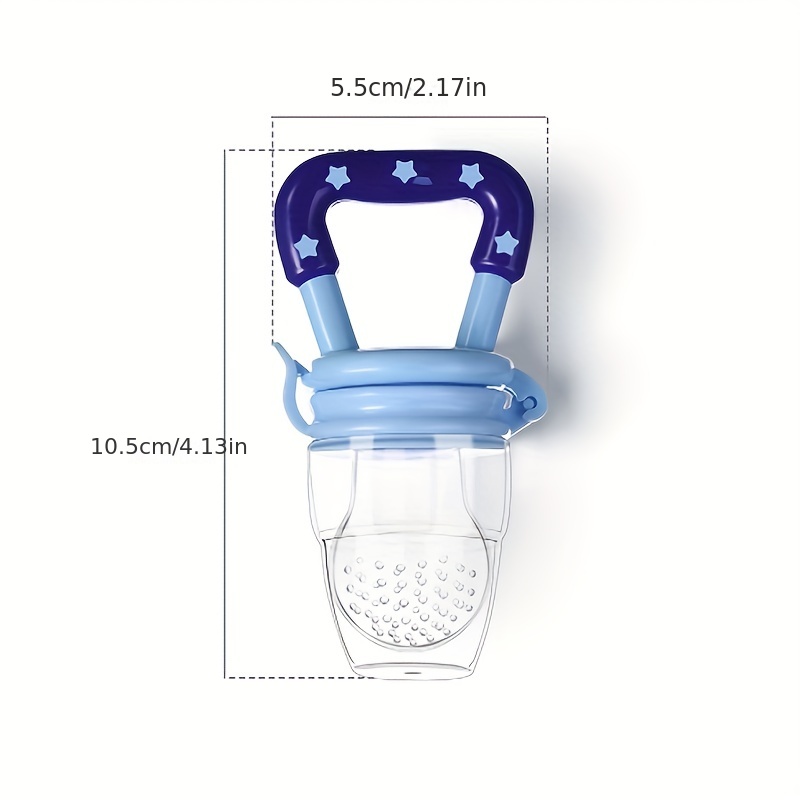 Food Feeder Baby Fruit Pacifier (3 Pcs) Silicone Pacifiers Spoon