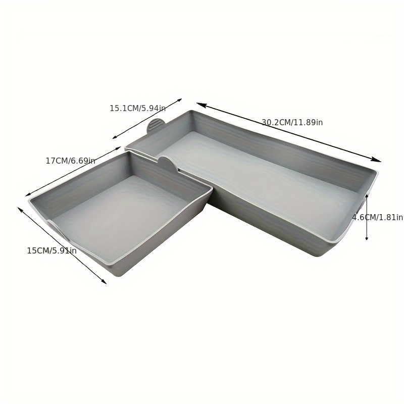 Silicone Baking Sheet Pan Dividers Reusable Nonstick Bakeware Set, Premium  Sturd