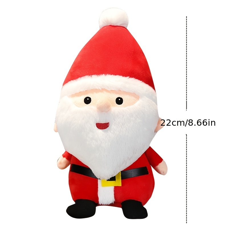 Merry Christmas Cute Santa Claus And Reindeer Plush Toys Christmas Pillow  Series - Temu