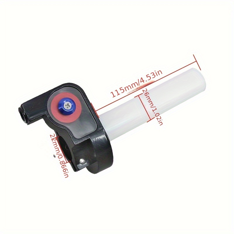TEMU 22mm Gas Throttle Handle Grip Turn Throttle For Atv Gpx Sdg Motocross Parts