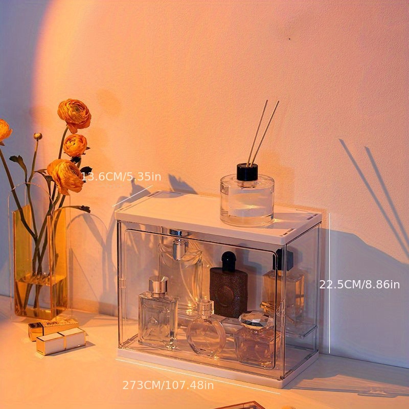 Dustproof Perfume Storage Box Acrylic Cosmetic Storage Box
