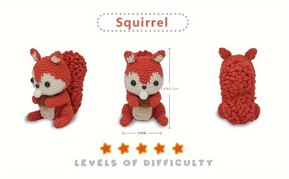 KRABALL DIY Crochet Animal Kit With Hand Knitting Yarn Needles And Plush  Doll Accessories Unique Knit And Sew, Easy To Install Starter Set With Y  Yare Hooks 230821 From Tuo10, $8.4