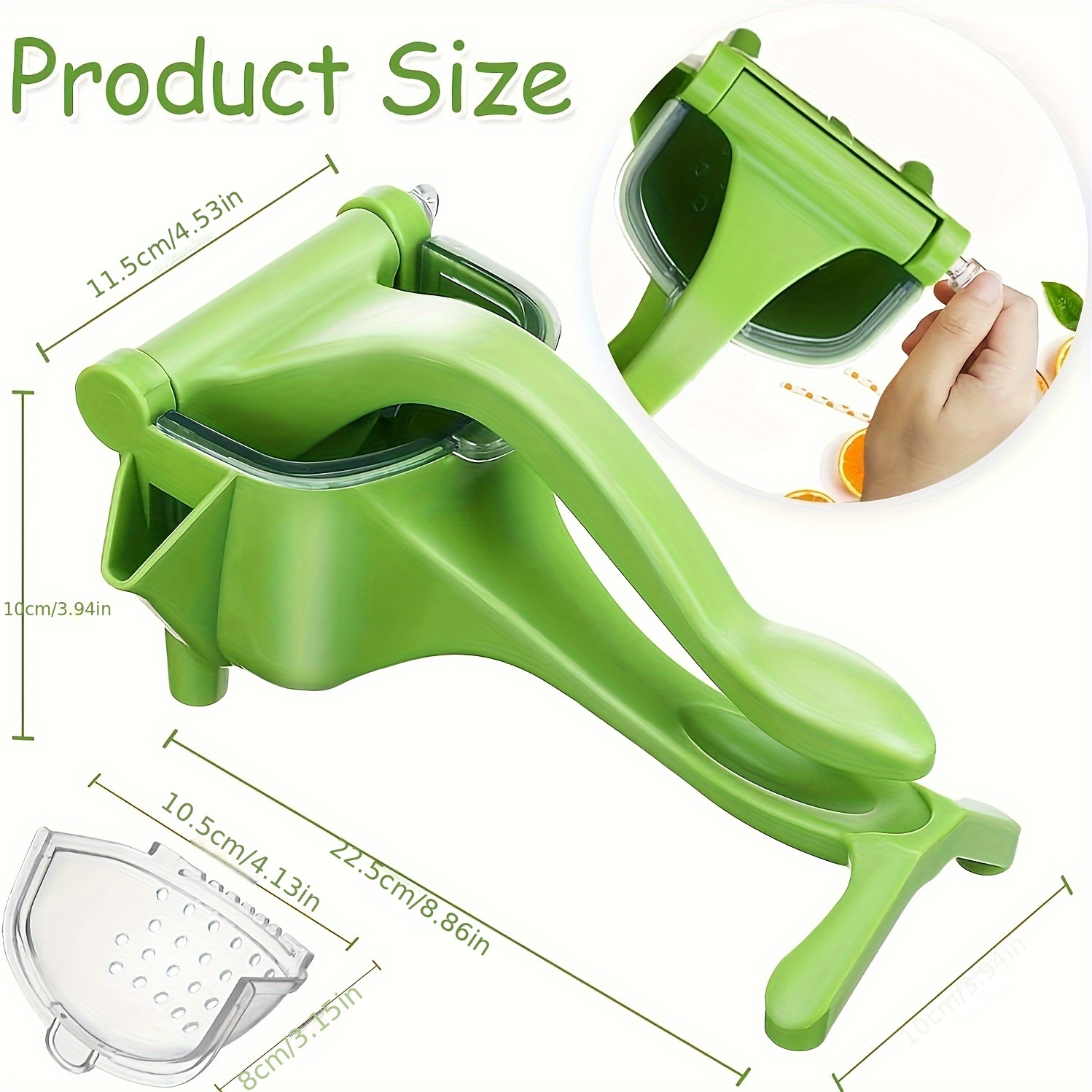 1pc citrus juicer multifunctional lemon juicer creative orange juicer manual juicer lemon squeezer stainless steel manual fruit squeezer citrus squeezer kitchen stuff kitchen gadgets details 0