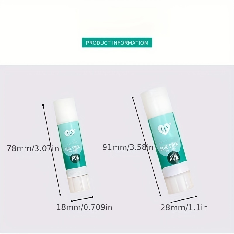 2pcs/4pcs Blue Glue Stick, 0.52oz/15g Fruit Flavored Solid Glue, Office  Solid Glue, High Viscosity Student Stationery, Solid Glue PVA Safety  Material