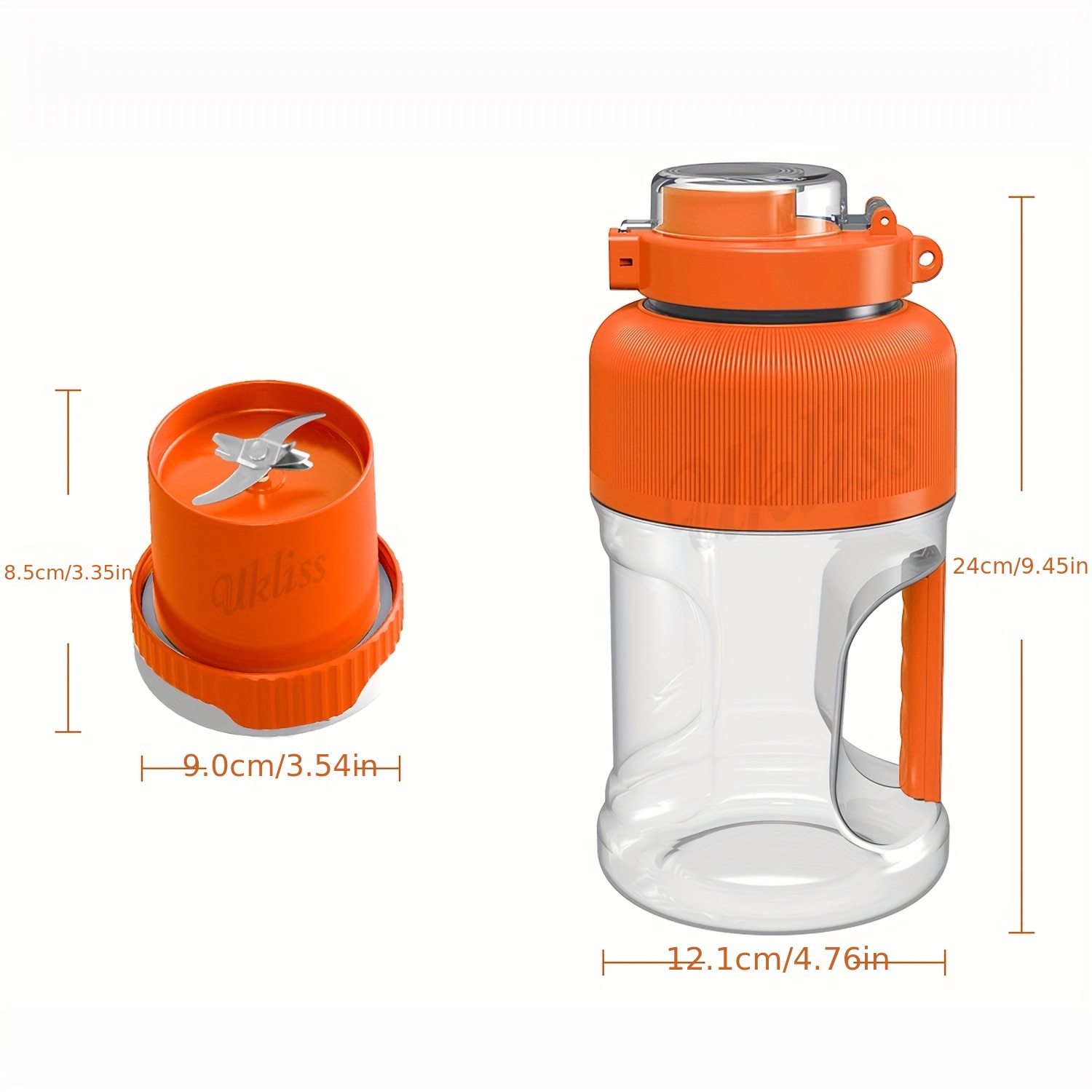 Portable Blenders Fruit Juicer Water Bottle 2 in 1 Personal - Temu