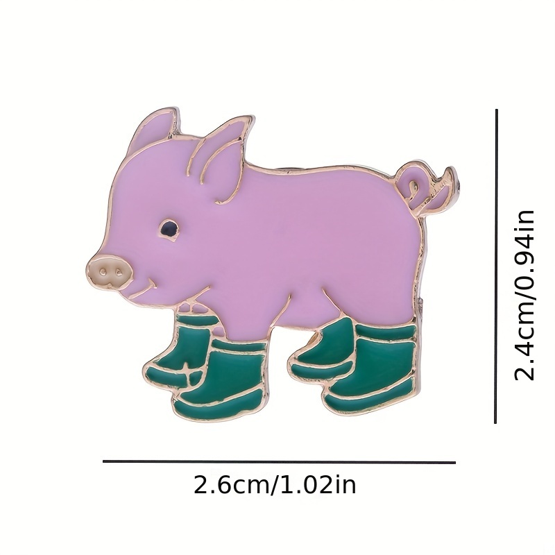 Pig in 2025 rain boots