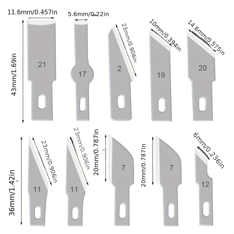 Mini Paper Cutter Knife - 10mm