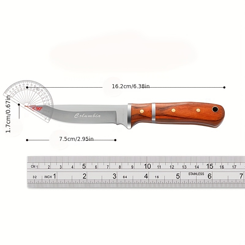 Portable Stainless Steel Kitchen Knife - Perfect For On-the-go Cooking And  Outdoor Adventures - Temu