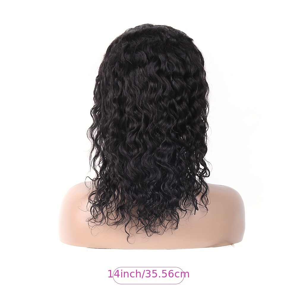 Water Wave Lace Front Wigs Human Hair Pre Plucked 13×4 Brazilian Wet and  Wavy Lace Front Human Hair Wigs for Black Women 150% Density Natural  Hairline Wigs (18 Inch, 13X4 Water Wave) 