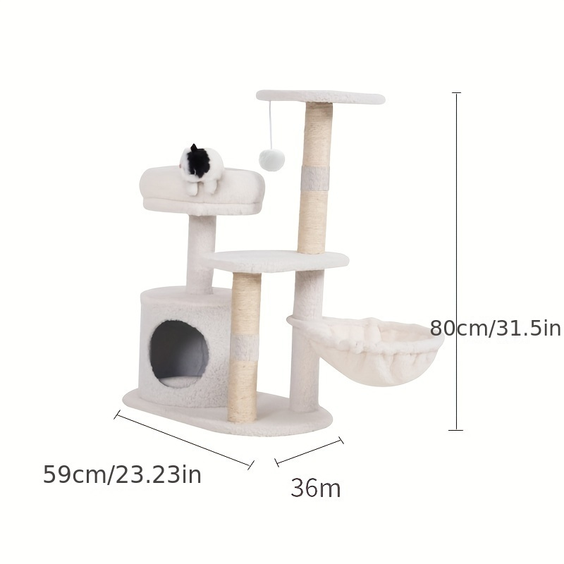 Cat sleeping outlet tower