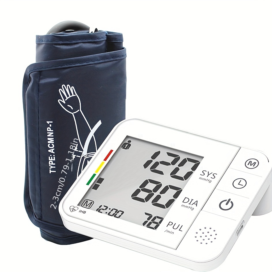 Fda Approved Upper Arm Blood Pressure Monitor Automatic Large Lcd