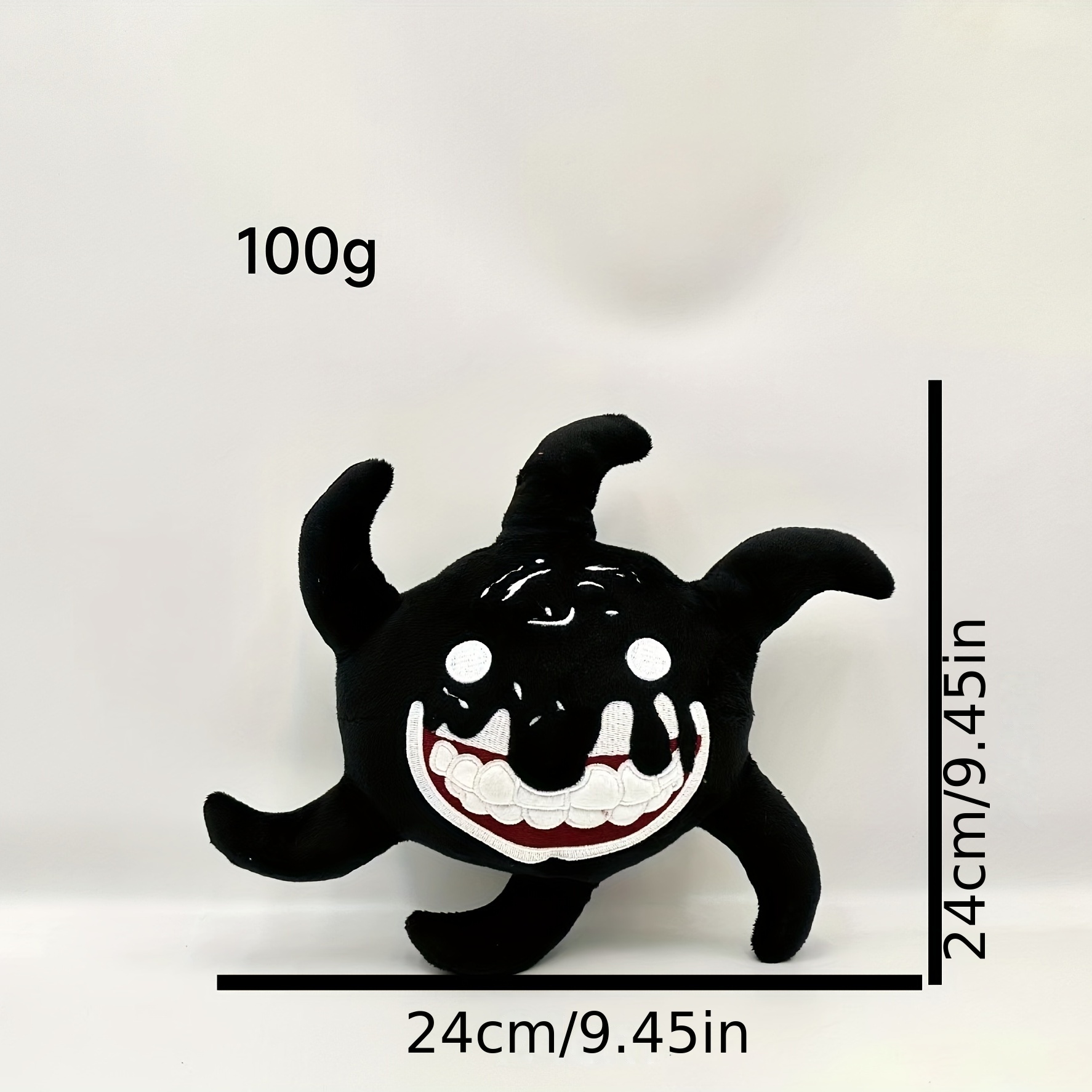 25cm/9.84'' New Ice Scream Rod Plush Toy Stuffed Soft Toys Cartoon Dolls  Horror Game Character Halloween Christmas Decor Gift