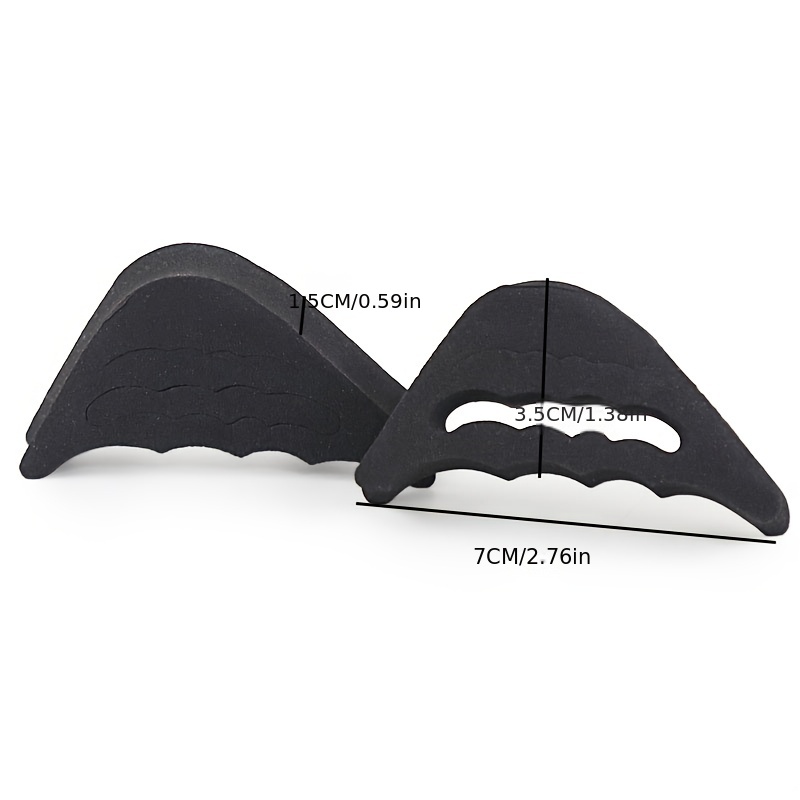 2pcs Toe Plug Soft Sponge Half Insoles for Shoes