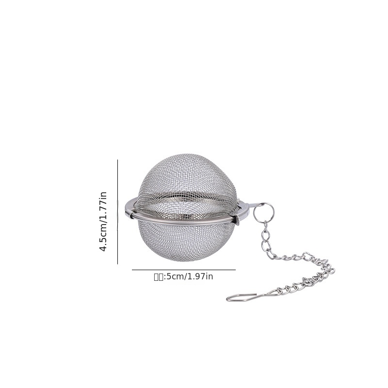 1 pack premium 304 stainless steel tea ball perfect for brewing delicious tea at home 0