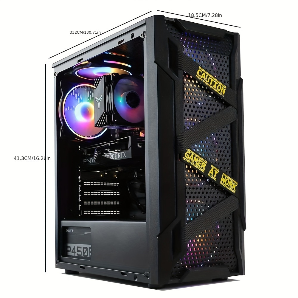 mxz gaming desktop pc computer i5 9400f  2060   8g ddr4 nvme 500g ssd 5 rbg fans     to use i5 9400f  2060 details 4